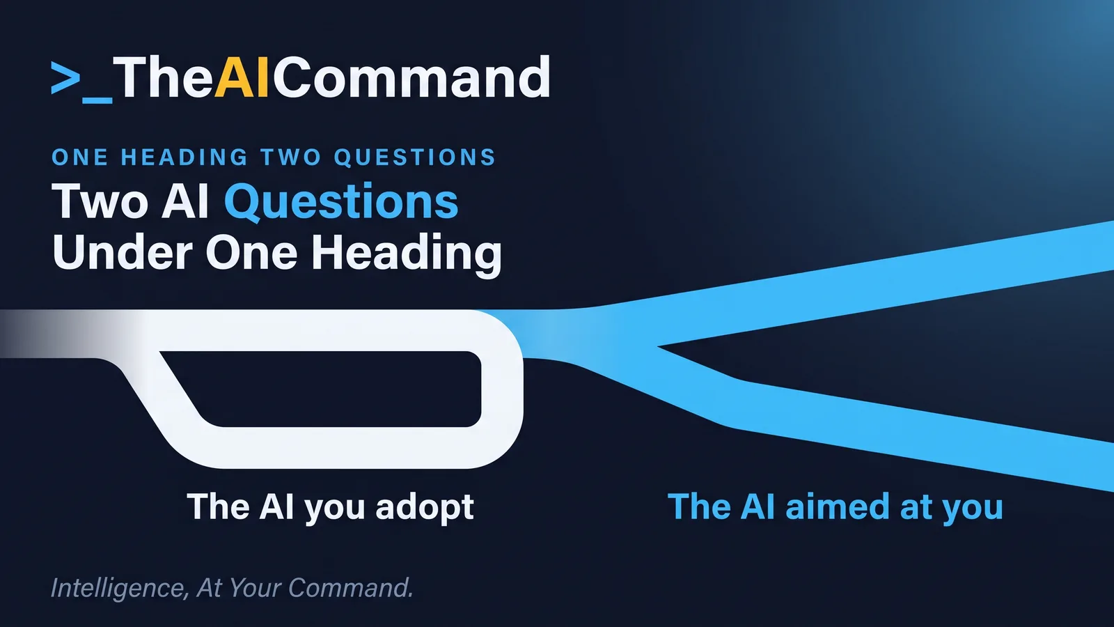 Two questions under one supervision heading, the AI an entity adopts and the AI aimed at it