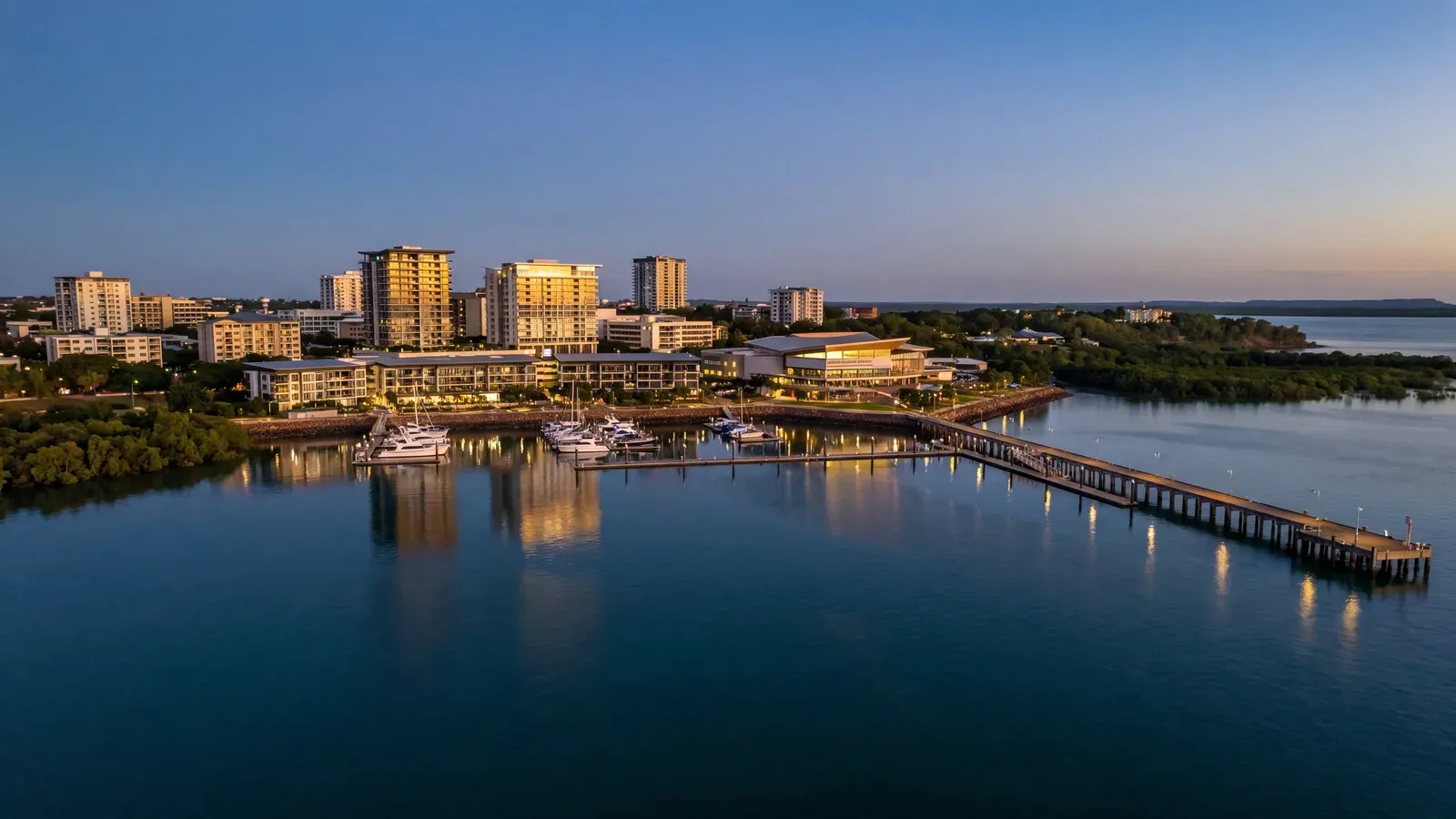 Darwin Waterfront Dusk