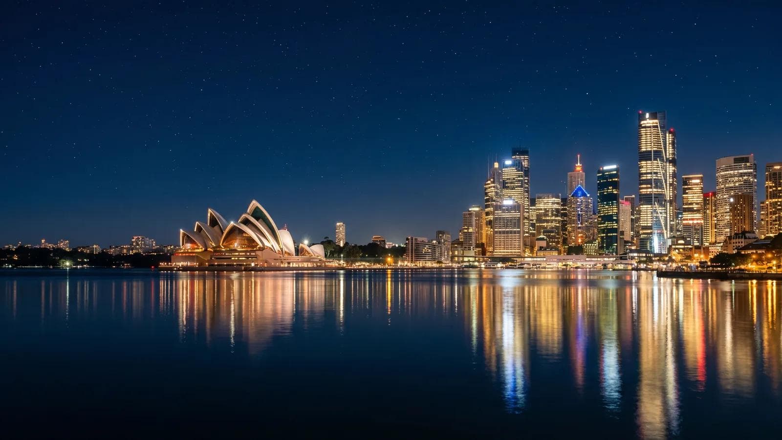 Sydney Harbour Night