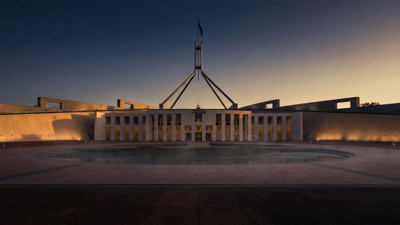 Parliament House Forecourt Canberra