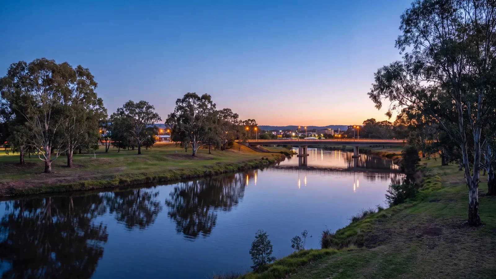 Tamworth Peel River Dusk