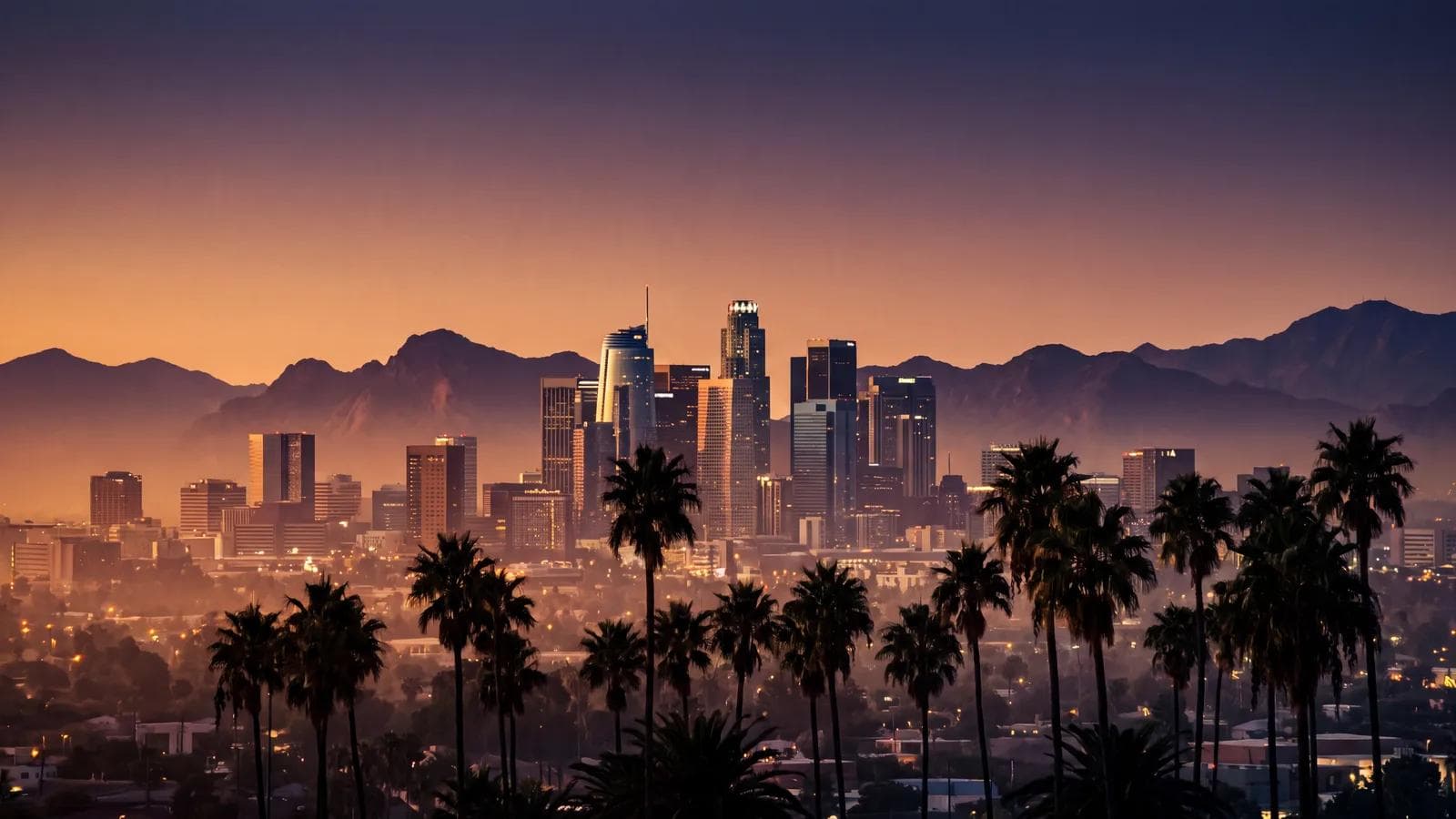 Phoenix Downtown Dusk