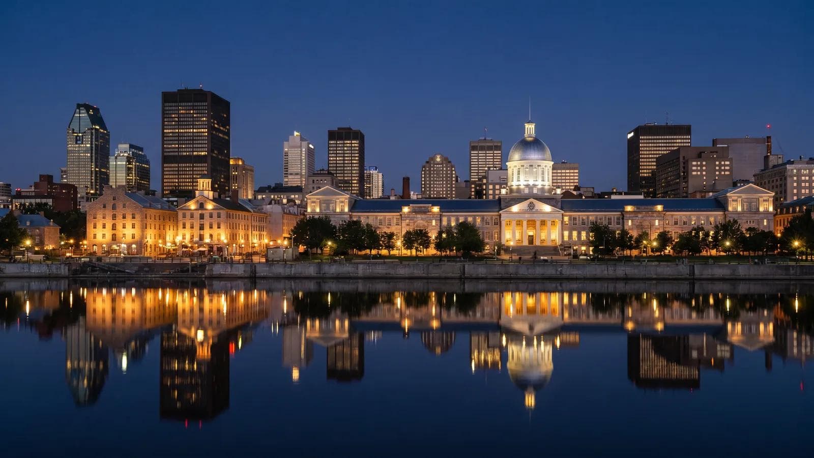 Montreal Old Port Twilight