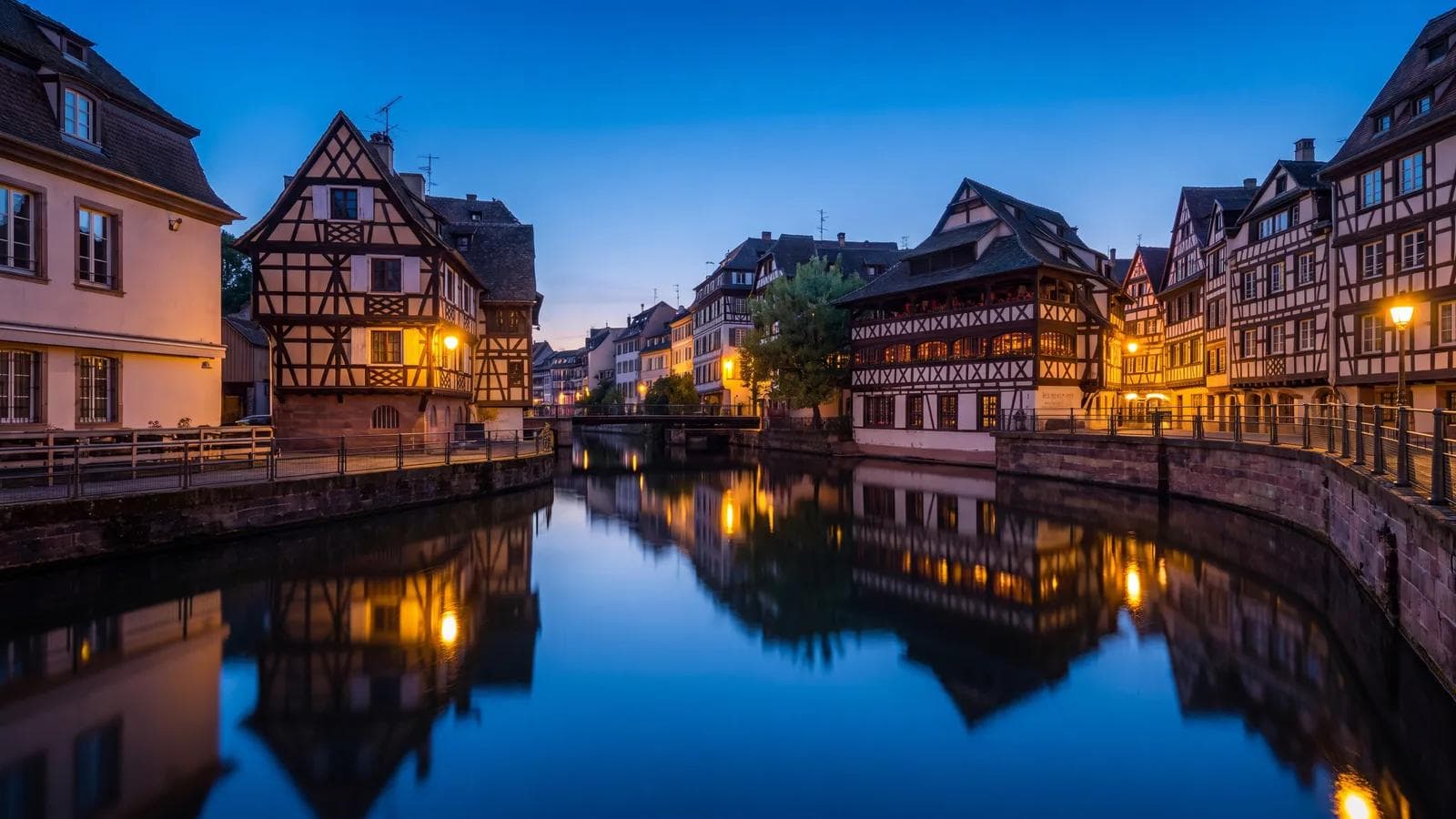 Strasbourg Petite France Dusk