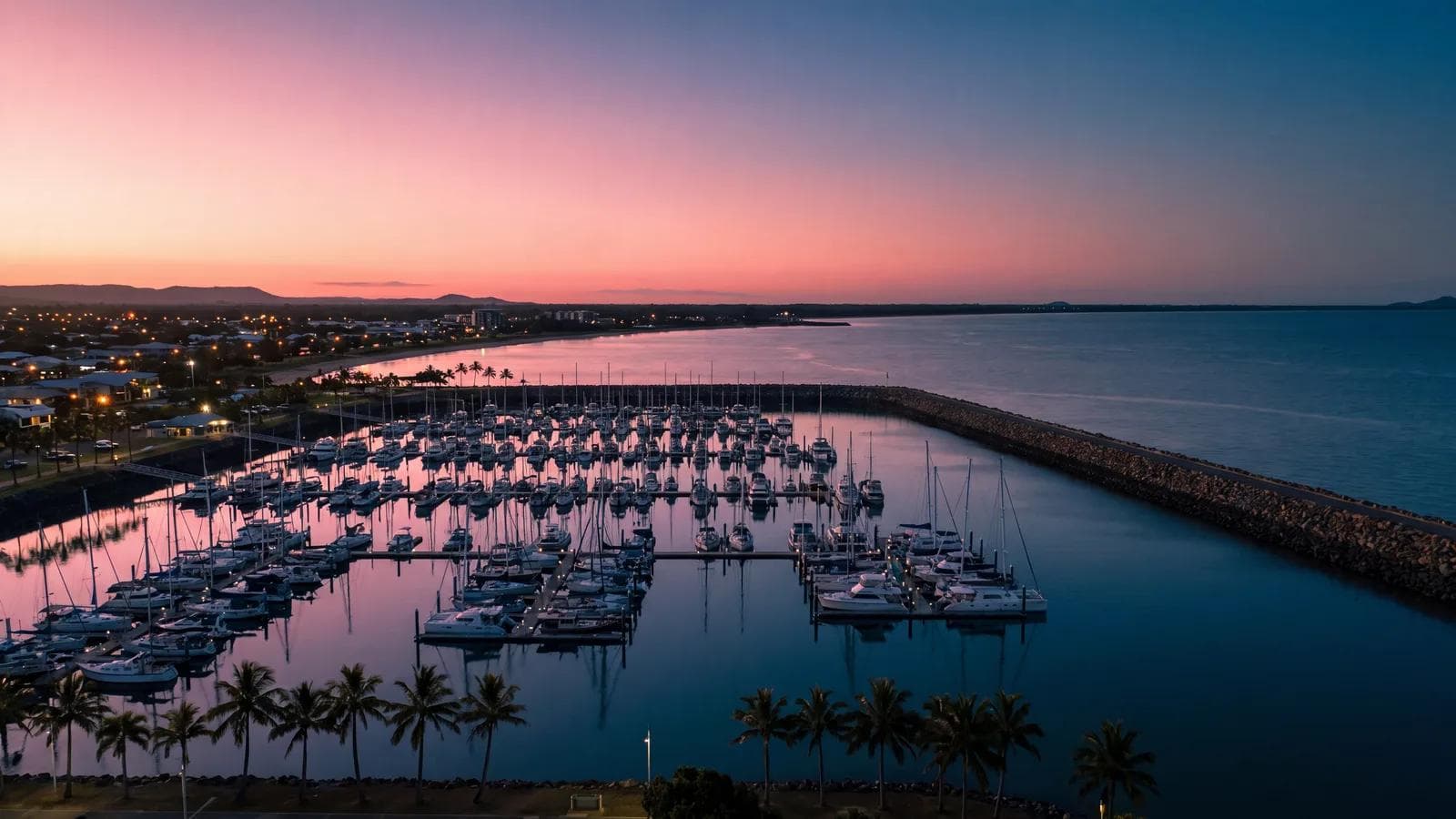 Mackay Harbour Dusk