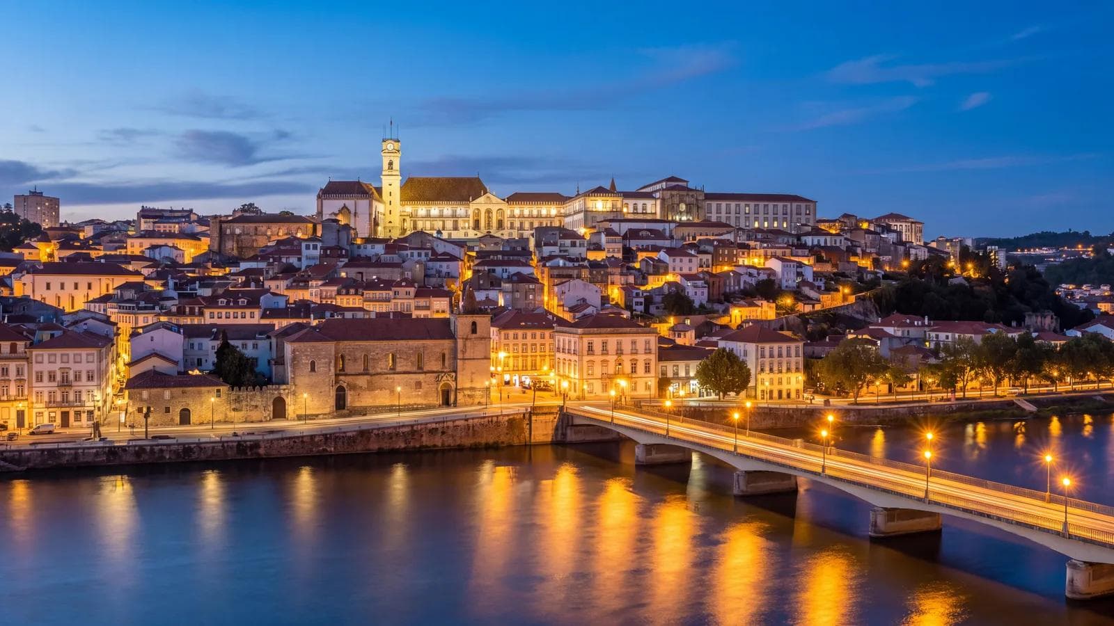 Coimbra Mondego Dusk