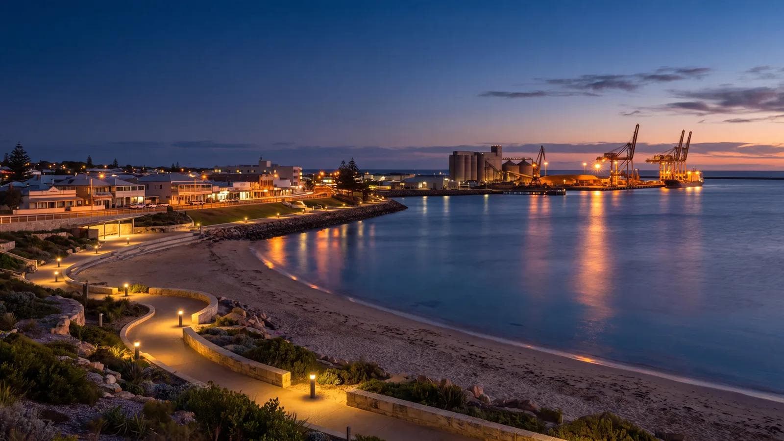 Geraldton Marine Terrace Dusk