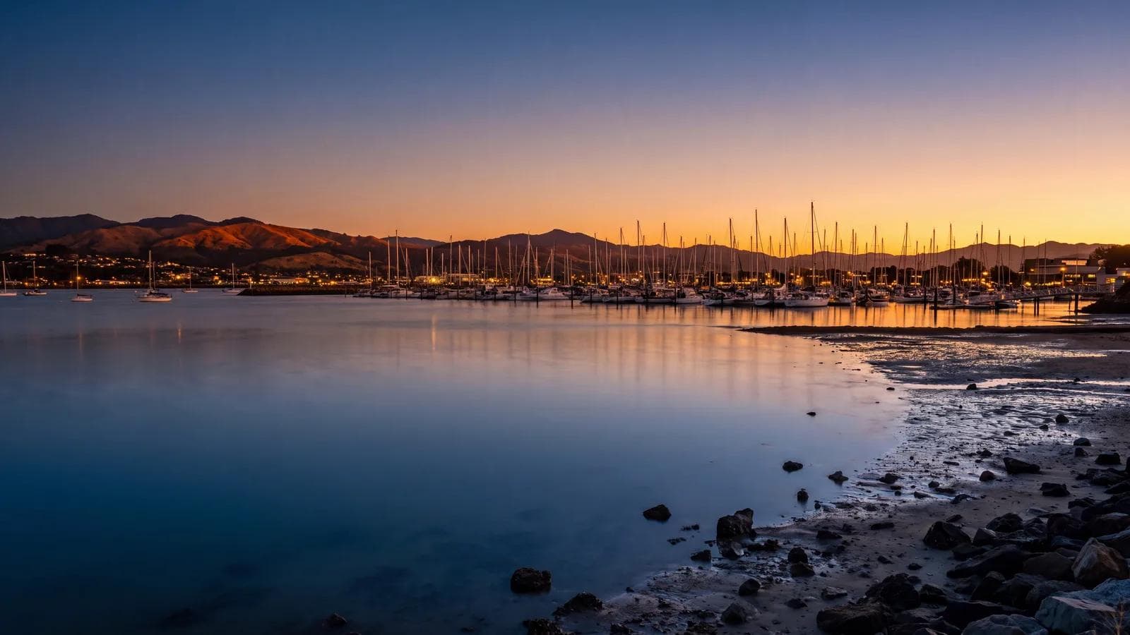 Nelson Harbour Dusk