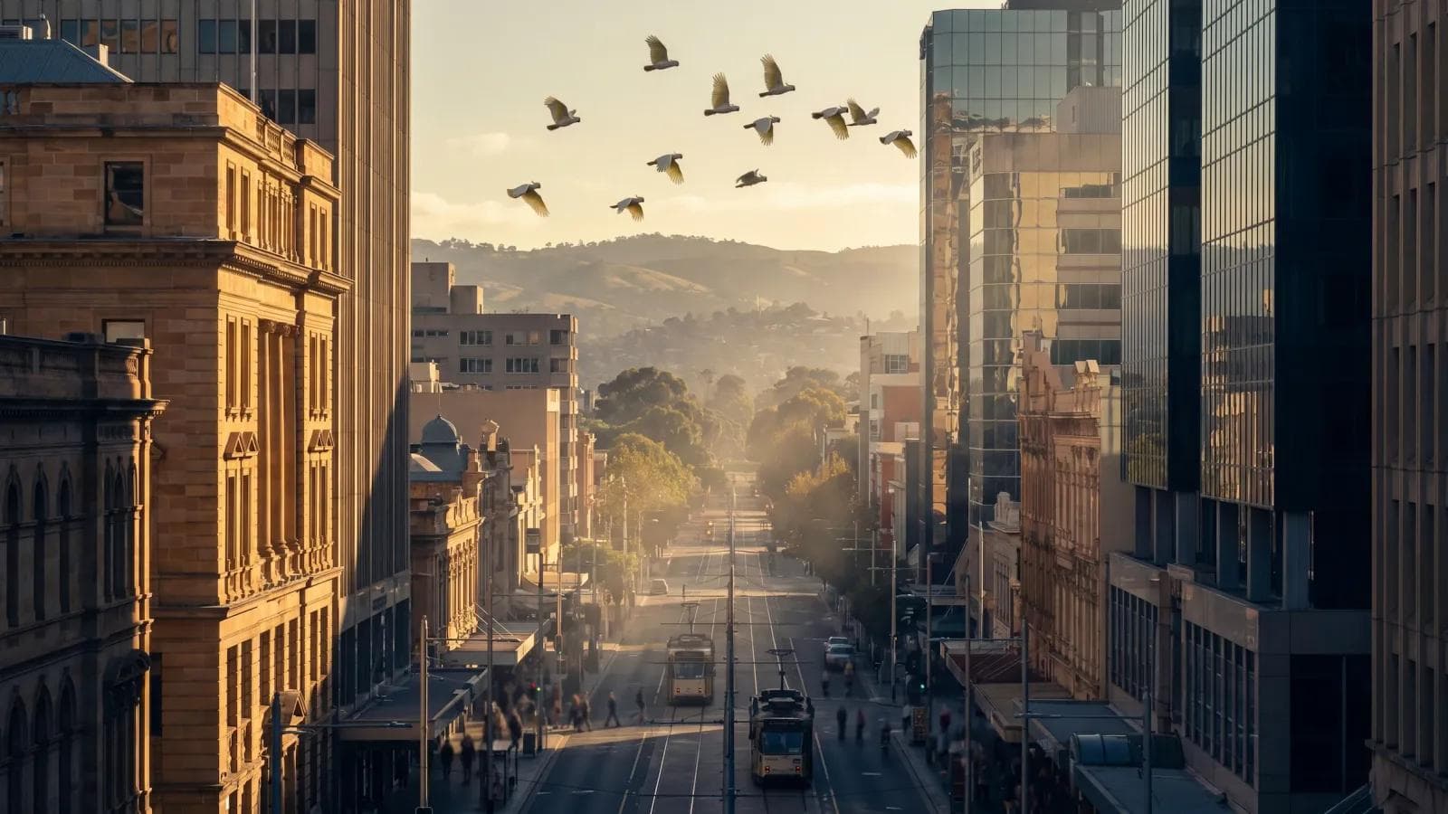 Adelaide King William St