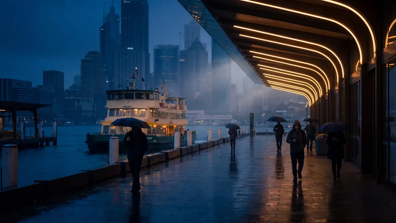 Ferry Terminal Circular Quay Sydney